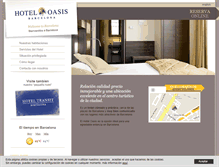 Tablet Screenshot of hoteloasis.es